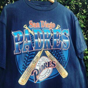 Vtg Mlb 90s San Diego Padres Baseball Fan Unisex T-Shirt